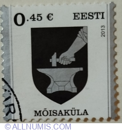 0,45 € 2013 - Coat of Arms of Mõisaküla