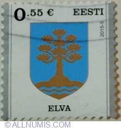 Image #1 of 0,55 € 2015 - Coat of Arms of Elva