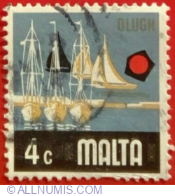 Image #1 of 4 Cent 1973 - Yacht Marina