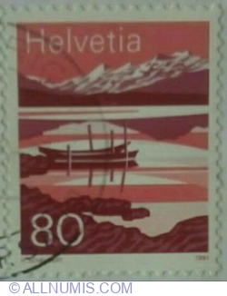80 Centimes 1991 - Melchsee