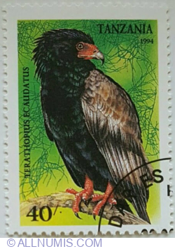 Image #1 of 40 Shilling 1994 - Bateleur (Terathopius ecaudatus)