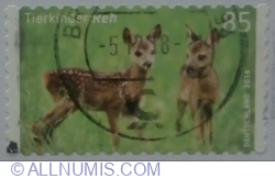 85 Eurocent 2018 - Western Roe Deer (Capreolus capreolus)