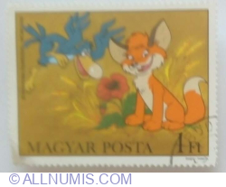 1 Forint 1982 - Vuk and Bird