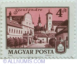 4 Forint 1980 - Szentendre
