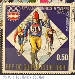Image #1 of 0,50 Ekwele 1976 - Cross-country Skiing