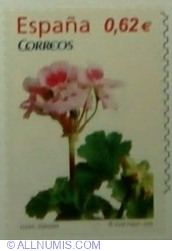 0,62 Euro 2009 - Geranium