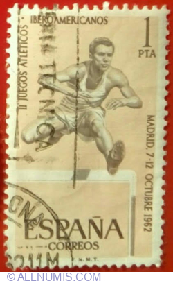1 Peseta 1962 - Hurdling