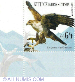 0.64 Euro - Bonelli’s Eagle (Aquila fasciata)