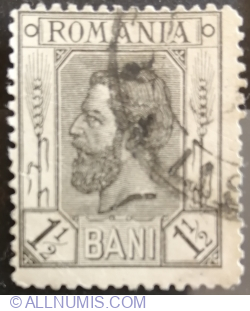 1 1/2 Bani - Carol I of Romania (1839-1914)