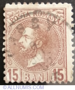 15 Bani - Carol I al României (1839-1914)