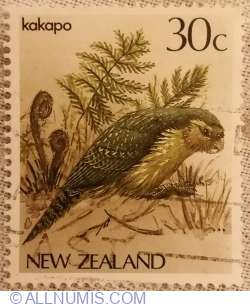 Image #1 of 30 Cent 1986 - Kakapo (Strigops habroptilus)