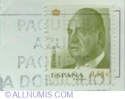 0,58 Euro 2007 - King Juan Carlos I