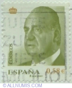 0,58 Euro 2007 - King Juan Carlos I