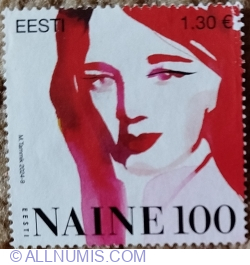 1,30 Euro 2024 - Centenary of Estonian Woman Magazine