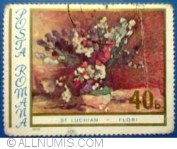 40 Bani - St. Luchian "Flowers"