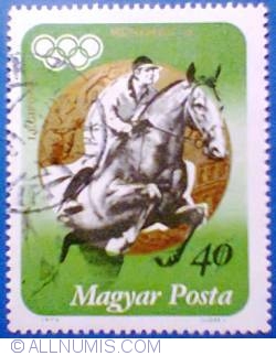40 Filler 1973 - Hungarian Medalists at 1972 Summer Olympics