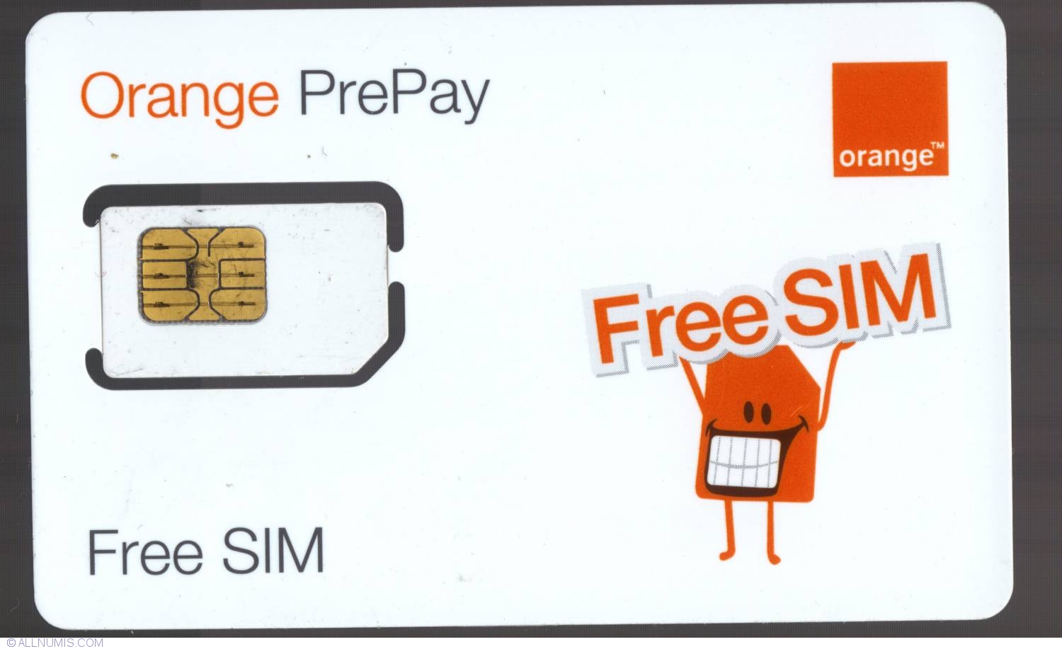 Orange SIM Card for sale