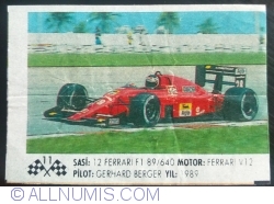 Image #1 of 11 - Ferrari F1 89/640