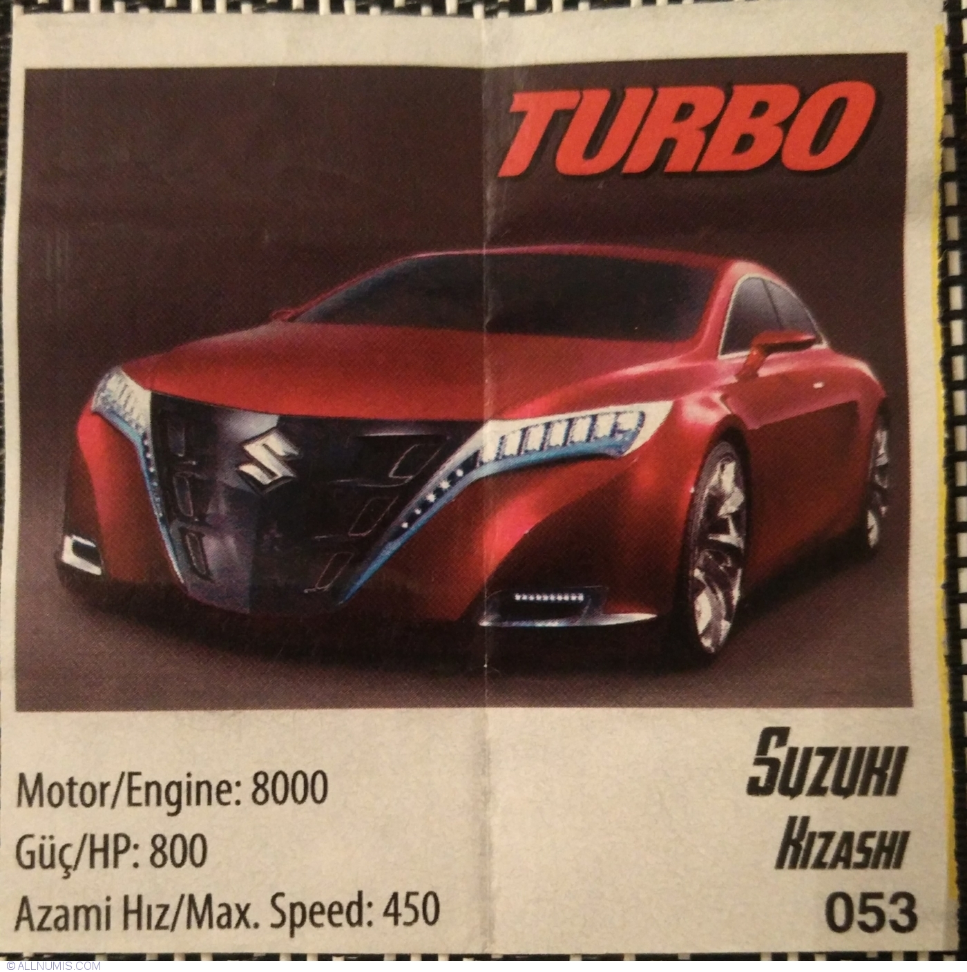 53 - Suzuki Kizashi, TURBO XTREME 1-160 (2017) - Turbo - Chewing 