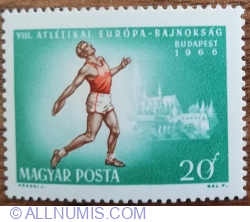 Image #1 of 20 Filler - VIII. Athletics Europe - Championship Budapest 1966