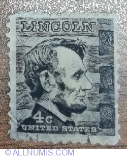 Image #1 of 4 Cents 1965 - Abraham Lincoln