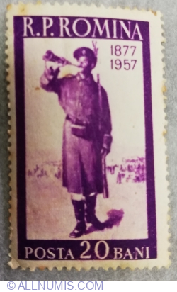 20 Bani 1957 - Bugler from the War of Independence