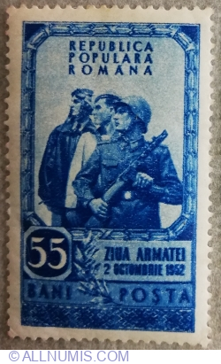 55 Bani 1952 - Ziua Armatei
