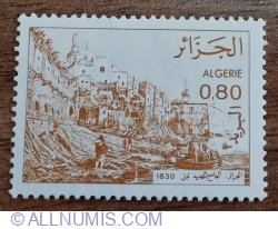 0.8 Dinar - Moscheea Djamaeel Djadid 1830