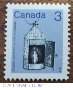 Image #1 of 3 Cents 1985 - Stable Lantern