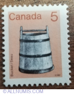 5 Cents 1982 -  Bucket