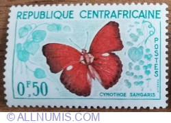 0.50 Franc - Cymothoe sangaris