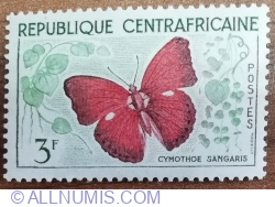3 Francs - Cymothoe sangaris