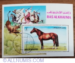 Image #1 of 5 Riyals 1972 - Equus caballus