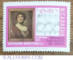 Image #1 of 1 Centavo 1975 -  OperaSingers - Giovanni Martinelli, Othello
