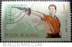 1 Leu 1965 - Pistol shooter