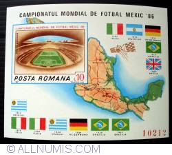 10 Lei - Campionatul Mondial de Fotbal Mexic '86
