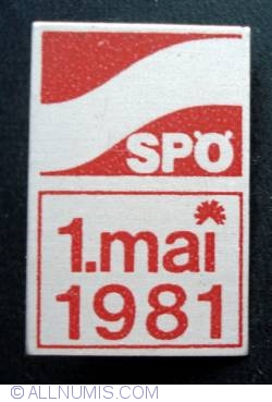 Image #1 of 1 mai 1981 SPÖ