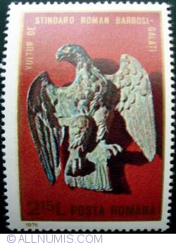 2.15 Lei - Eagle from Roman standard Barbosi, Galati