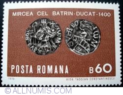 60 Bani - Ducat de argint al lui Mircea cel Batran