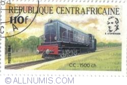 Image #1 of 110 Francs - Locomotiva CC_1500 ch
