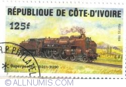 125 Francs Locomotiva Superpacific 31251-31290