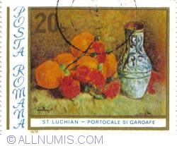 20 Bani - St. Luchian  "Portocale si garoafe"