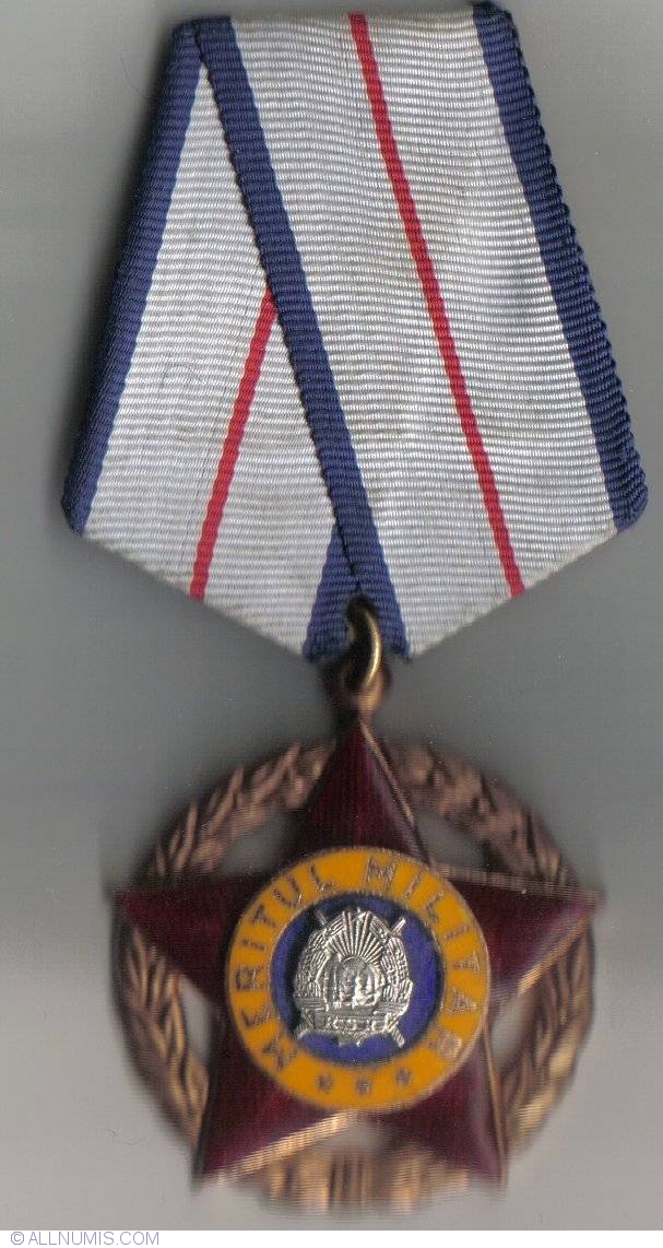 Illusion dignity nickname Ordinul "Meritul Militar" clasa II, Medalii militare - Romania - Medalie -  20005