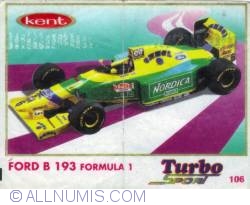 106 - Ford B 193 Formula 1