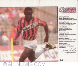 44 - Anthony Yeboah