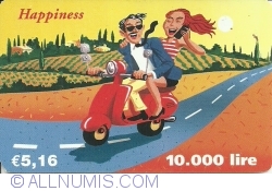 Image #1 of Happiness - 5,16 Euro - 10 000 Lire