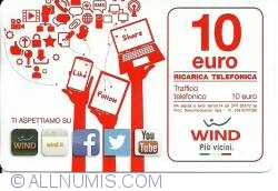 Image #1 of 10 Euro - Like, Follow, Share