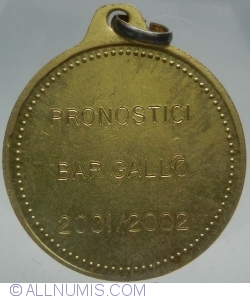 PRONOSTICI BAR GALLO 2001/2002