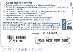 50000 Lire - Re Wind