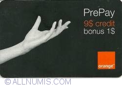 Image #1 of PrePay - 9$ credit, 1$ bonus